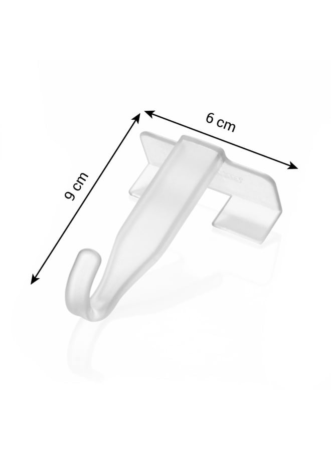 Tescoma Door Hooks 2 Pieces, Transparent Flexispace - Image 2